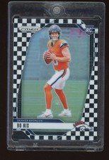 2024 Panini Black White Checkerboard Prizm #309 Bo Nix Broncos RC Rookie