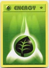 Grass Energy 99/102 Common Base Set Shadowless Pokemon 1st Edition NM/LP