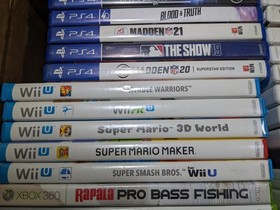 Lot Of (70) Video Games W/ Cases - Wii Xbox 360 One PlayStation 2 PS2 - UNTESTED