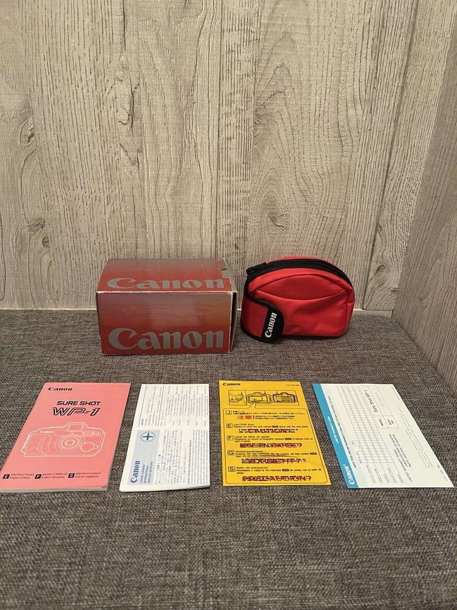 ★美品★ No.292 CANON SURE SHOT WP-1 新品未使用 Canon Sure Shot WP-1 Underwater 35mm Point and Shoot Camera