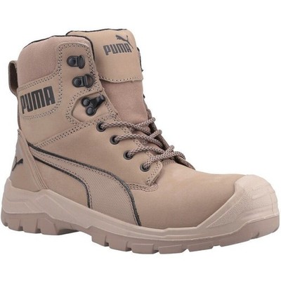 Herren Puma Conquest S3 Seitenreißverschluss metallfrei Arbeit Sicherheitsstiefel Größen 7 bis 12