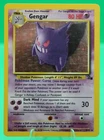 Pokémon Gengar 5/62 Fossil Holo Rare 1999 Wizards of the Coast Card MP