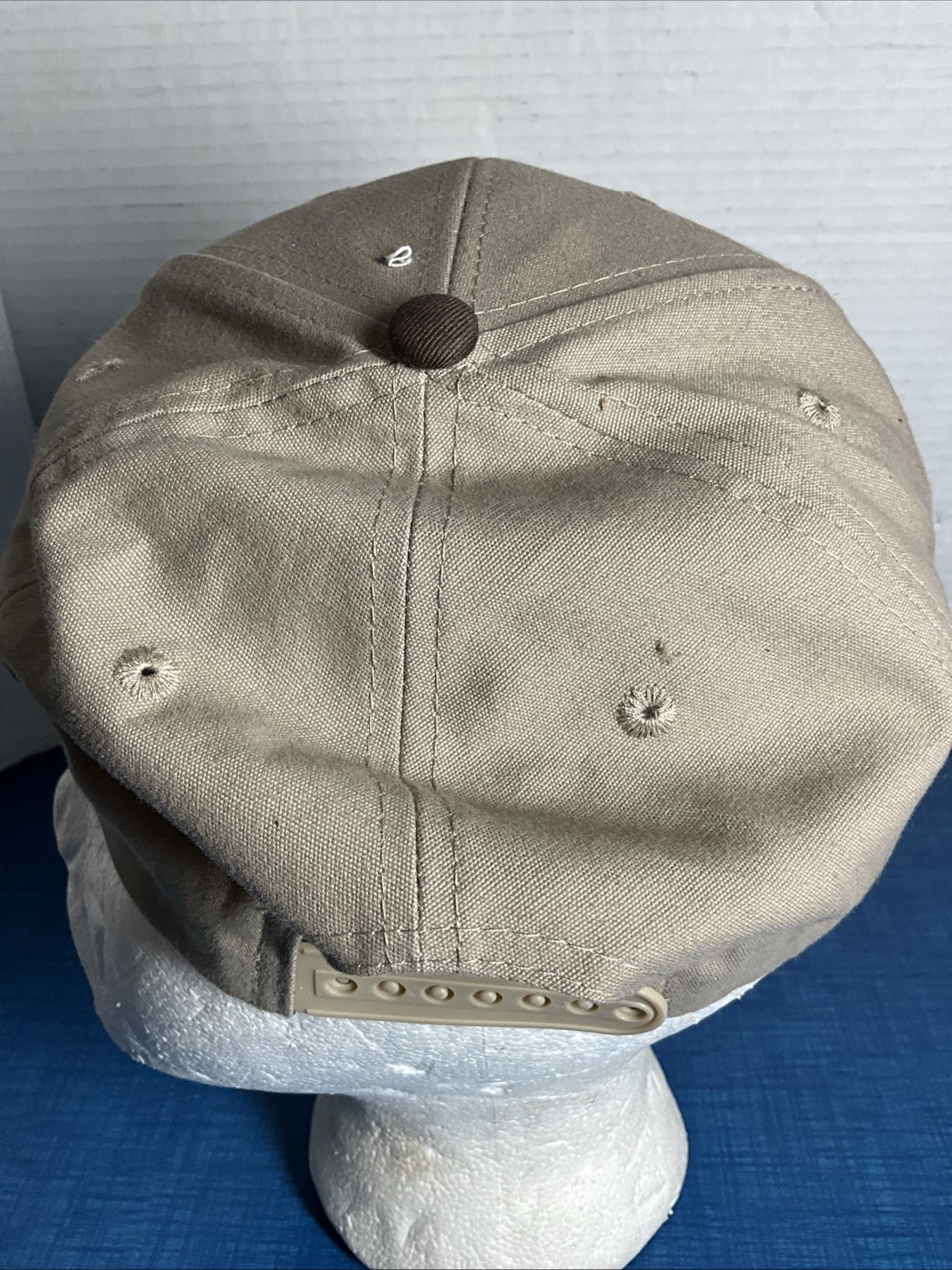 Menards Patch Snapback Hat Brown One Size Adjusta… - image 3