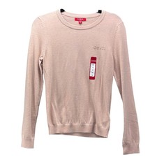 Guess Waltina Sweater Medium Preppy Twee Fitted Pastel Feminine Soft Comfy