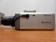 Sony SSC-DC593 DynaView Color Video Camera with GVI 3.5~8mm F1.4 Lens (Lot of 2)