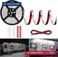 RV Awning Led Lights,12V 20FT Camper Awning Lights for Camper Motorhome Travel T