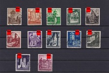 (GG) MiNr. 40-51 komplett gestempelt, Rundstempel