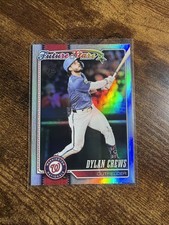 DYLAN CREWS NATIONALS 2026 TOPPS SERIES 1 SILVER FOIL 