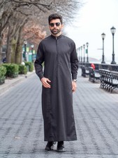 Adult Premium Thobe Black 58 M