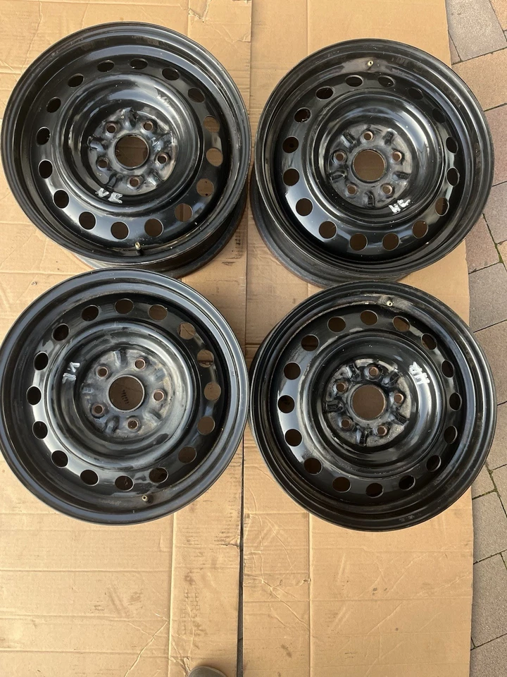 Llantas de acero VW Golfplus 6,5 X 16 5 X 112 50 negras - Imagen 3 de 3