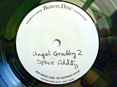 DAVID BOWIE DEMO 45 RPM 7'' VINYL - Angel Angel Grubby Face / Space Oddity