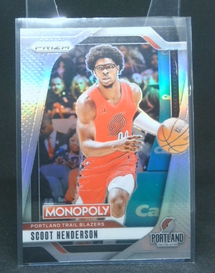 2024-25 Panini Prizm Monopoly - Scoot Henderson #5 Silver Prizm