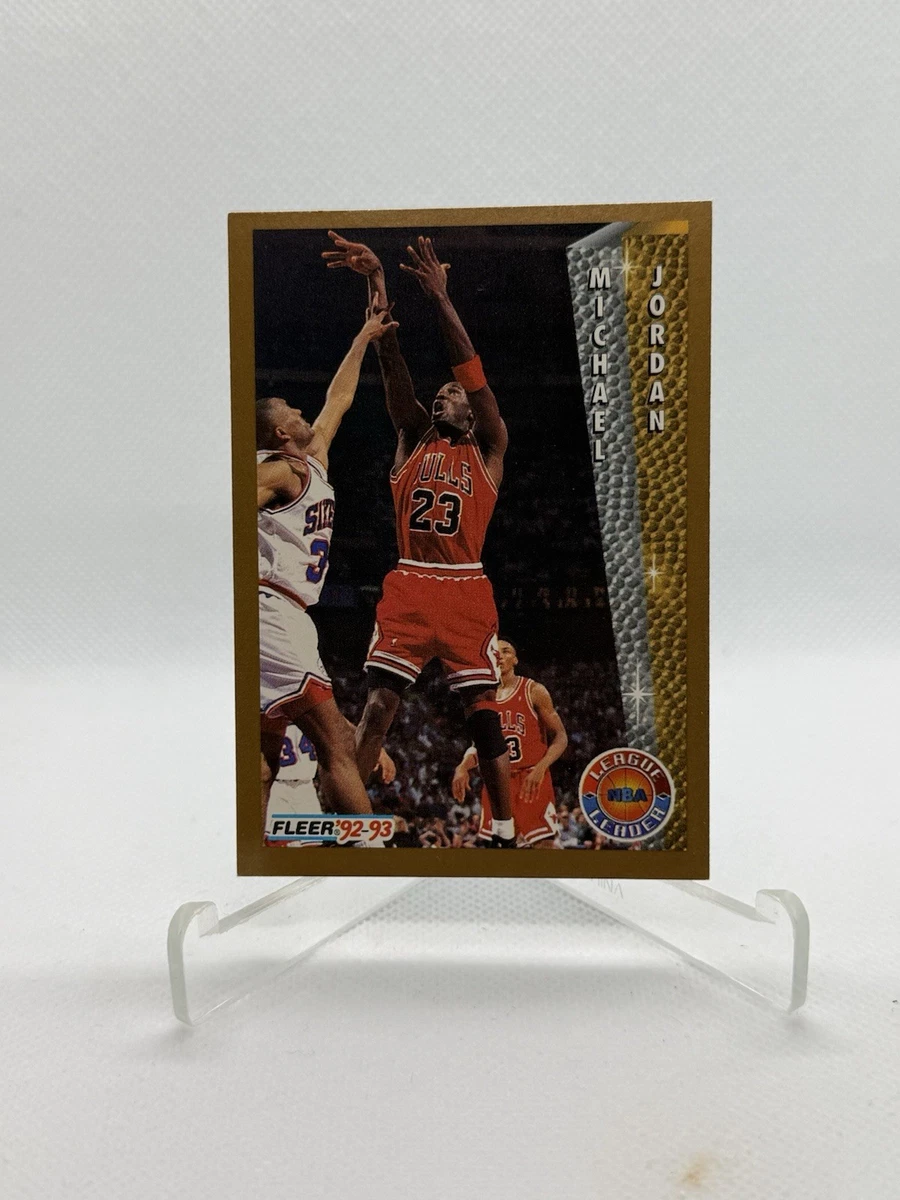 Michael Jordan Basketball 1992-93 Season Sports Trading Card