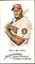 2008 Topps Allen and Ginter Mini #321 Wily Mo Pena