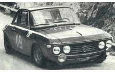 1/43 Lancia Fulvia Coupe 1.2 HF Tour de Corse 1965 Cella Gemenara Diecast