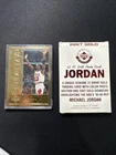 22KT GOLD 1997 UPPER DECK 72 WIN SEASON MICHAEL JORDAN GOLD CARD /10000