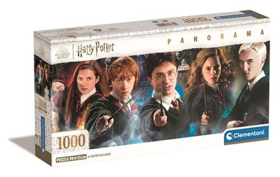 Panorama Puzzle: Harry Potter Wands Ready Jigsaw Puzzle, 1000 Pieces - Clementon