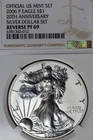 2006 P NGC REVERSE PF69 AMERICAN SILVER EAGLE 20TH ANNIVERSARY #B52743