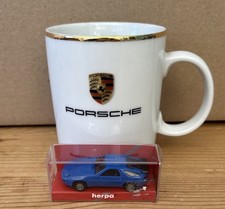 Micro Herpa Ho 1/87 Porsche 928 S4 Light Blue With Spoiler 