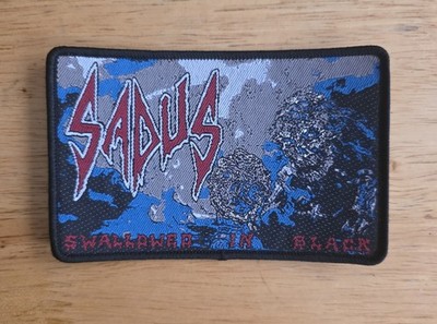Sadus Swallowed In Black Woven Patch 