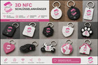 3D NFC Schlüsselanhänger nach WunschIndividuelle Designs & verschiedene Größen