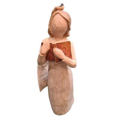 Willow Tree Teacher Student Figurine ''Love of Learning'' Vintage 2005 4'' Tall 