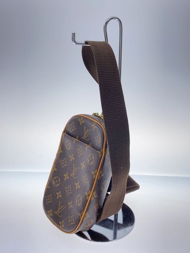 Louis Vuitton Poche Ganju Waist Bag PVC Brown Allover Pattern - Picture 2 of 9