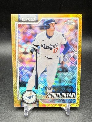 2026 Topps Chrome Logofractor Shohei Ohtani Gold Refractor /50