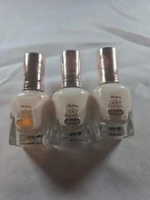 3 Pack Sally Hansen Color Therapy Argan Oil Formula Nail Polish, 539 Bare Kiss
