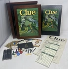 Parker Brothers Clue Vintage Game Collection Wooden Box Library Ed. Complete