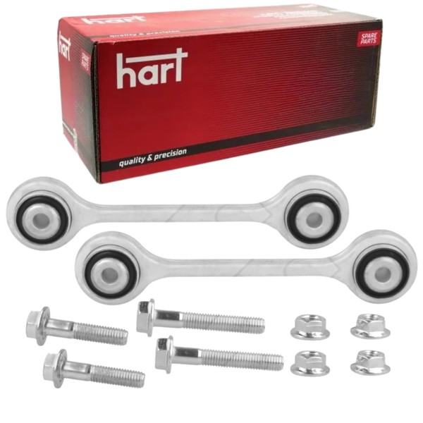 2X Hart 486443 Koppelstange Stabi Vorne FüR A4 B9 B8 A5 A6 C7 C8 A7 A8 D4 D5-image