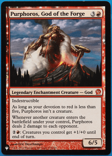Purphoros, God of the Forge (Mystery Booster) Theros NM CARD (498930) ABUGames