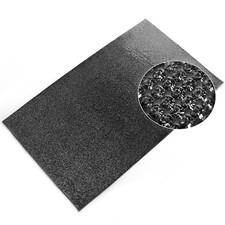 Black 24x20cm Bling Rhinestone Crystal Sticker Decal Sheet DIY Self-Adhesive