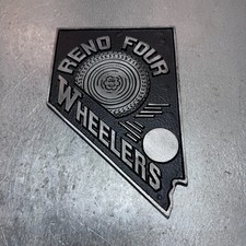 Reno Four Wheelers Nevada Car Club Plaque