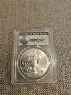 2015 (P) SILVER EAGLE PCGS MS69  Cleveland Signed philadelphia Mint