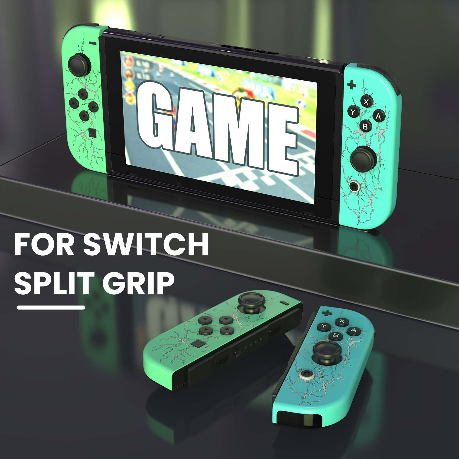 Nintendo Switch Joy-con-Controller Left w Right Wireless Gamepad 1-Pair 7