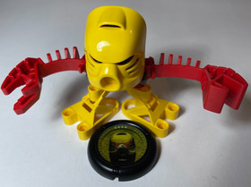 LEGO Bionicle Tohunga Jala (1391) McDonald's Toy 2001 with Disk EUC