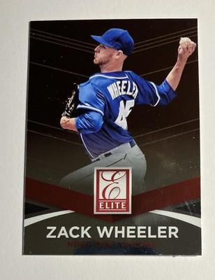 Zack Wheeler 2015 Panini Donruss Elite #18 New York Mets
