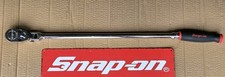 New Snap On SHLF80A- 1/2" Drive Dual 80 Soft Grip Long Handle Flex Head Ratchet 
