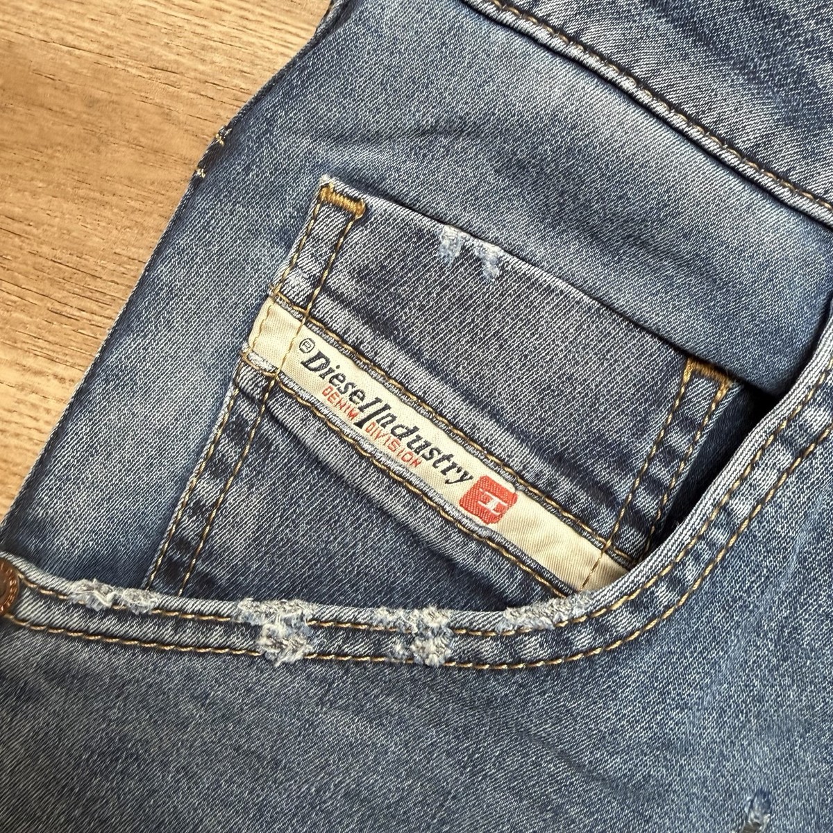 Diesel Jogg Jeans Men 34 Blue Krooley-Y-GO-NE Tapered Articulated