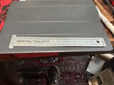 Blue Streak Metal Linotype Measuring Stick, Printing Process