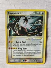 Gold Star Rayquaza EX Deoxys 107/107 Holo Rare 2005 Pokémon TCG- LP - NM on eBay