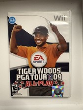 TIGER WOODS PGA TOUR 09 ALL-PLAY NINTENDO Wii MINT CONDITION!