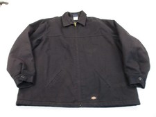 Dickies Men's Jacket Insulated Lined Quilted Eisenhower Zip Up Padded Coat 3XL