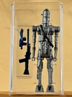 VINTAGE STAR WARS AFA 75+ IG88 SILVER HOLLOW EYES HK