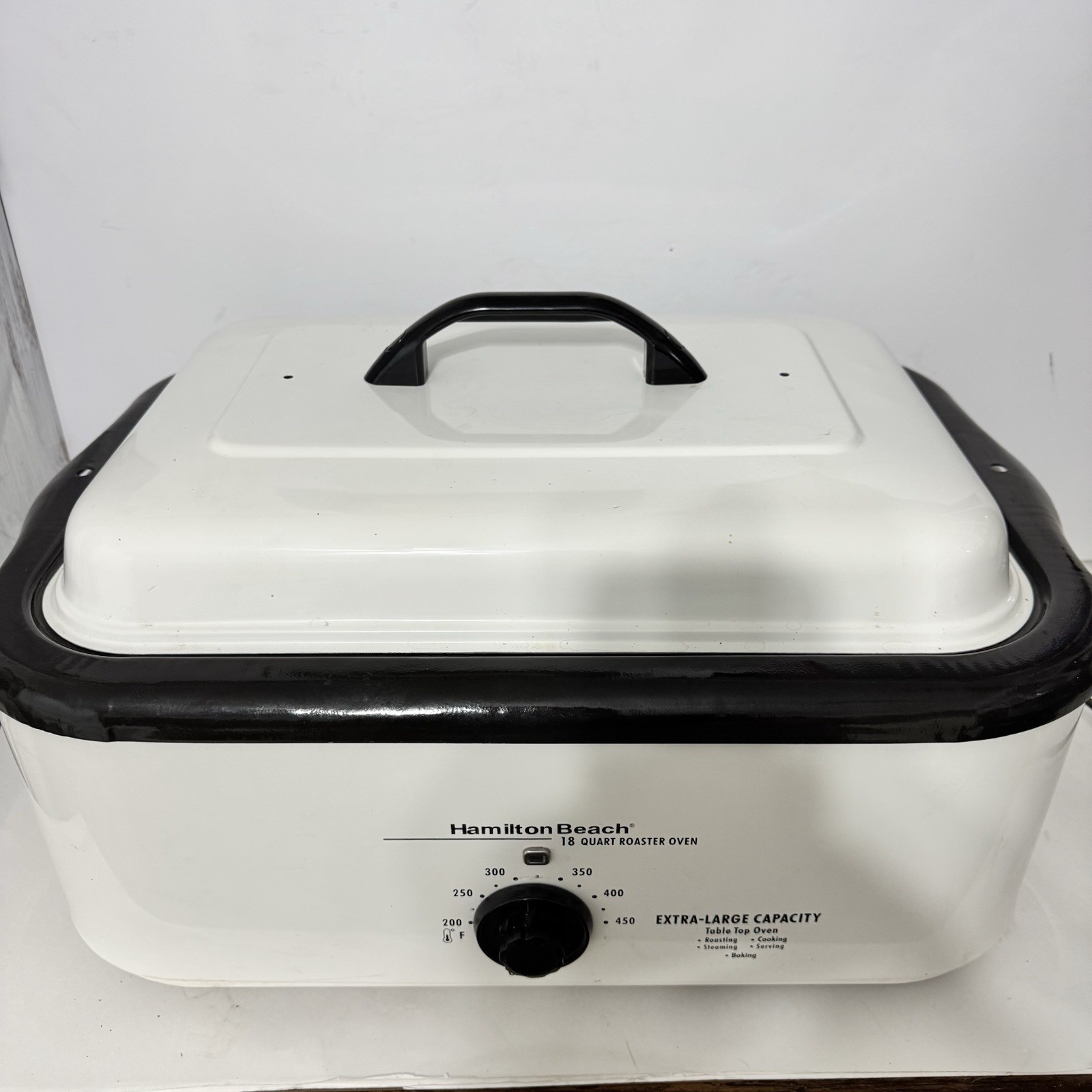 HAMILTON BEACH 18 QT Roaster Oven Extra Large Capacity, Tabl