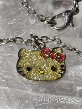 Sanrio Hello Kitty Sparkly Enamel Charm Necklace