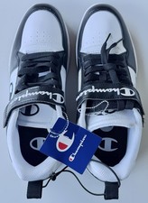 Champion Arena Power Low-Top Men  s Size 8 Black/White Sneakers Shoe CA03242002