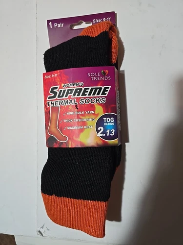 Chaussettes thermiques femme Supreme 1 paire taille 9 11