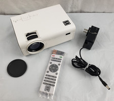 New RCA HOME THEATER Video PROJECTOR RPJ119 2200 Lumens 1080p Remote Bundle READ